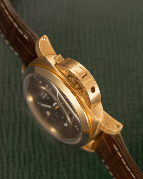 Luminor 1950 8-Days GMT Oro Rosa PAM00289 Rose Gold 44mm
