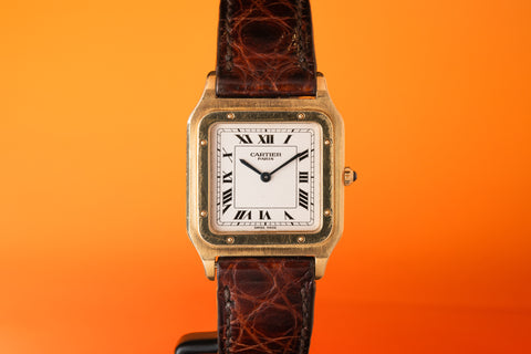 Santos Dumont Ref. 1576 Guilloche 'Paris Dial' 27mm