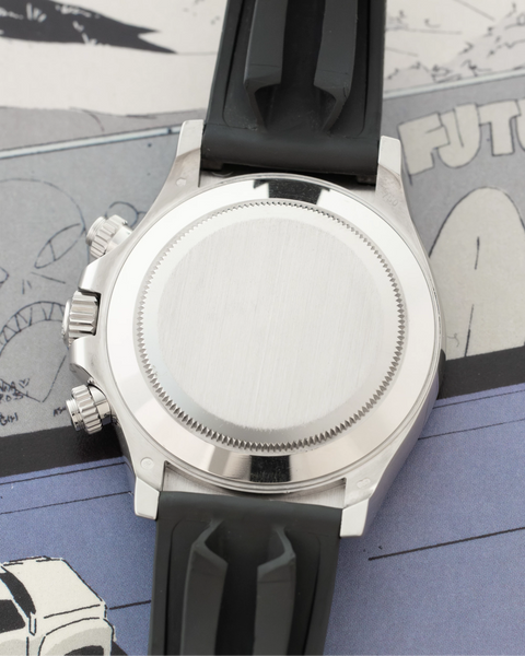 Cosmograph Daytona 116519LN White Gold Black Diamond Dial 40mm