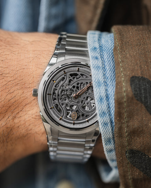Tonda PF Skeleton Steel