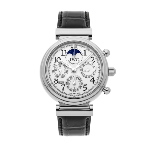 Da Vinci Perpetual Calendar IW3758-03 Steel Silver Dial 41mm