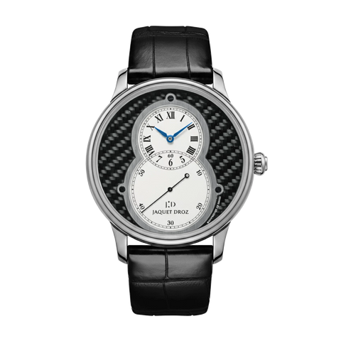 Grande Seconde J003034283  White Gold Carbon Dial 'Snow Man' 43mm