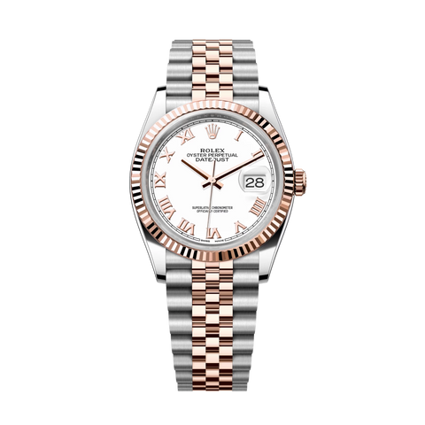 Datejust 116231 Oystersteel & Rose Gold White Dial Jubilee 36mm