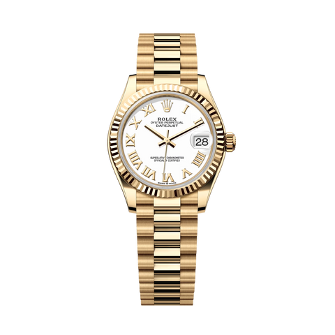 Datejust President 278278 Yellow Gold President White Dial 31mm