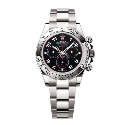 Daytona Cosmograph 116509 White Gold Black Racing Dial Oyster 40mm