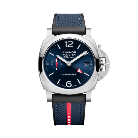 Luminor Quaranta BiTempo Luna Rossa PAM01404 Steel 40mm