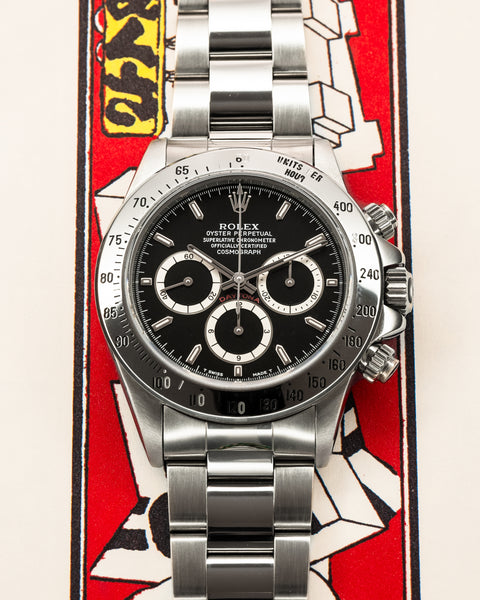 Daytona Cosmograph 16520 Zenith 'Inverted Six' Steel 40mm