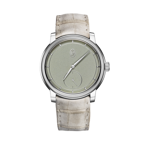 Toric Petite Seconde Platinum 'Celedon' 40mm