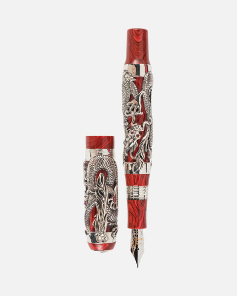 Montegrappa Bruce Lee Dragon Sterling Silver Limited Edition Fountain Pen